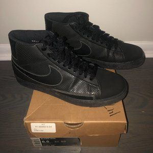 NIB Nike Blazer High Black/Black-Granite 315877-002 Men’s Sz 8.5